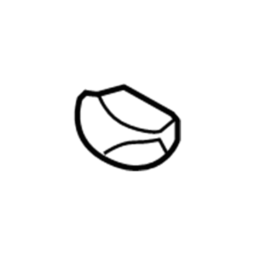 15861498 GM Coat Hook Illustration 1 of 1