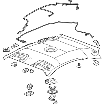15867613 GM Headliner Illustration 1 of 1