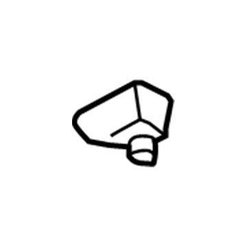 22722106 GM Sunvisor Support Illustration 1 of 1