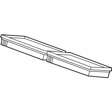 GM 84335354 Air Filter 84335354 GM Air Filter Illustration 1 of 1