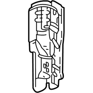 GM 91177544 Inner Rocker 91177544 GM Inner Rocker Illustration 1 of 1