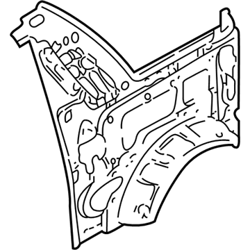 Chevy 30024554 Inner Panel