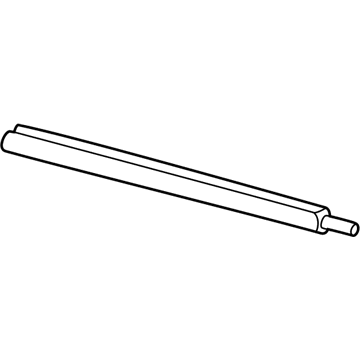 GM 22603113 Belt Weatherstrip, Rear Outer Driver Side 22603113 GM Belt Weatherstrip, Rear Outer Driver Side Illustration 1 of 1