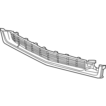 GM 23181987 Lower Grille, Black 23181987 GM Lower Grille, Black Illustration 1 of 1