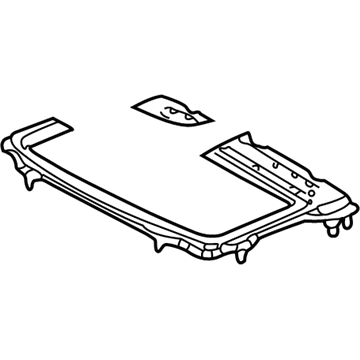 Pontiac 88970911 Sunroof Reinforcement