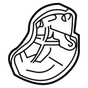 Saturn 90578233 Transmission Support
