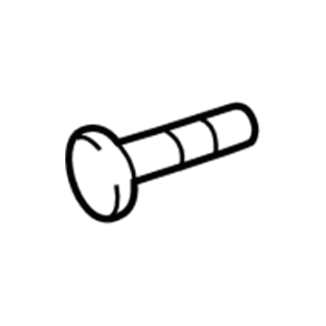 GM 11516638 Rear Lamp Assembly Screw 11516638 GM Rear Lamp Assembly Screw Illustration 1 of 1