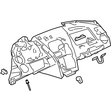 GM 25995136 Carrier Assembly 25995136 GM Carrier Assembly Illustration 1 of 1