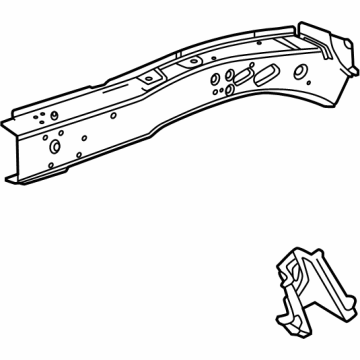 Buick 26498243 Inner Rail