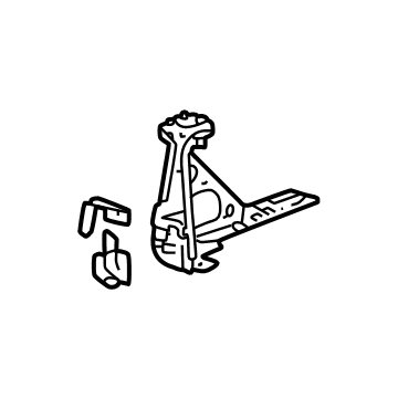 86785242 GM Upper Reinforcement, Rear Outer Passenger Side Illustration 1 of 1