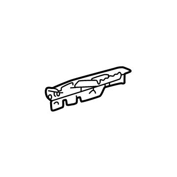 85144151 GM Extension Panel Filler Panel, Passenger Side Illustration 1 of 1