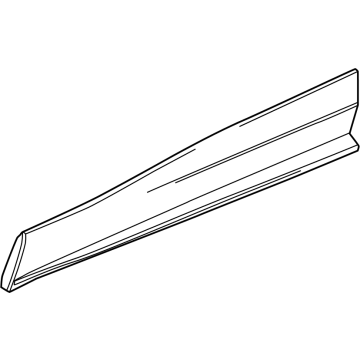 Chevy Equinox EV Door Moldings - 86797582