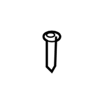 GM 25908135 Headrest Guide, Titanium, Front 25908135 GM Headrest Guide, Titanium, Front Illustration 1 of 1
