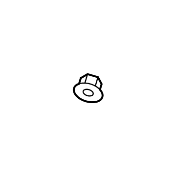 GMC 11546367 Trailing Arm Nut