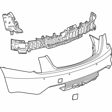 Cadillac CT5 Bumper Cover - 84831938