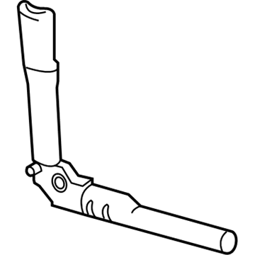 GM 19328685 Tensioner, Black, Passenger Side 19328685 GM Tensioner, Black, Passenger Side Illustration 1 of 1