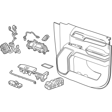 Chevy 86516473 Door Trim Panel
