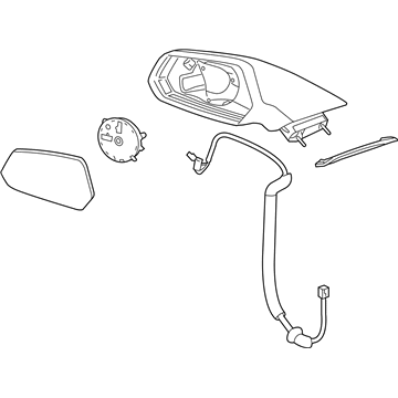Chevy 22762487 Mirror Assembly