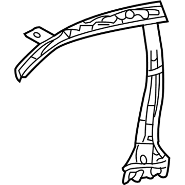 Pontiac 19183956 Inner Side Rail