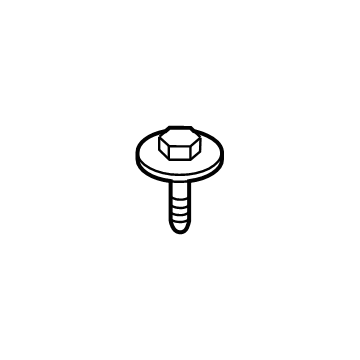 Chevy 11610199 Upper Support Bolt