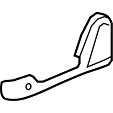 GM 15898414 Outer Finish Panel, Titanium, Driver Side 15898414 GM Outer Finish Panel, Titanium, Driver Side Illustration 1 of 1