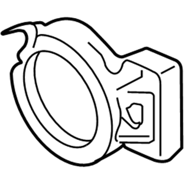 12591982 GM Crankshaft Sensor Shield Illustration 1 of 1