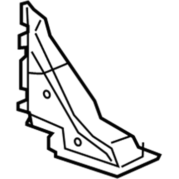 Cadillac 84099795 Gusset