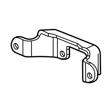 GM 12729300 Bracket, Exhaust Pipe, Front 12729300 GM Bracket, Exhaust Pipe, Front Illustration 1 of 1