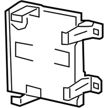 GM 22992516 Receiver Bracket 22992516 GM Receiver Bracket Illustration 1 of 1