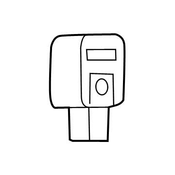GM 13519412 Side Impact Sensor 13519412 GM Side Impact Sensor Illustration 1 of 1
