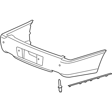 Cadillac DTS Bumper Cover - 15213398
