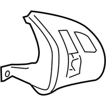 GM 15825427 Switch Bezel, Passenger Side 15825427 GM Switch Bezel, Passenger Side Illustration 1 of 1