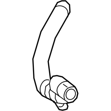 GM 23486229 Upper Hose 23486229 GM Upper Hose Illustration 1 of 1
