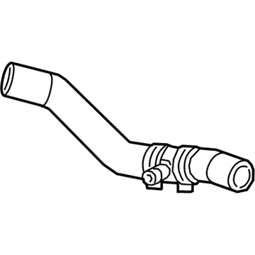 23486239 GM Lower Hose Illustration 1 of 1