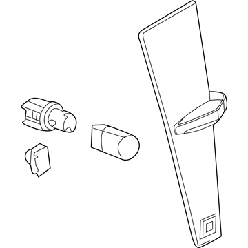 15890909 GM Repeater Lamp, Passenger Side Illustration 1 of 1