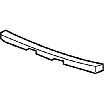 15905844 GM Bumper Filler, Front Illustration 1 of 1