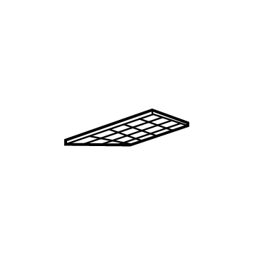 GM 84532388 Switch Panel Cap, Rear Passenger Side 84532388 GM Switch Panel Cap, Rear Passenger Side Illustration 1 of 1