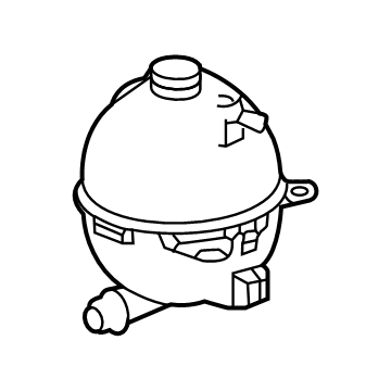 GMC Sierra EV Coolant Reservoir - 13553283
