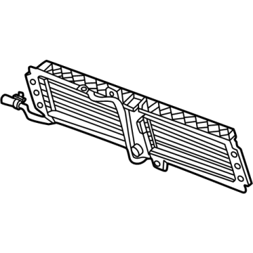 Chevy 86518981 Radiator Shutter Assembly