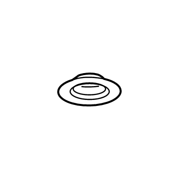 GM 23356678 Suspension Crossmember Retainer, Rear 23356678 GM Suspension Crossmember Retainer, Rear Illustration 1 of 1