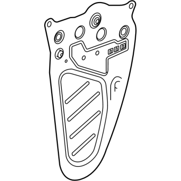 Chevy 84029610 Water Deflector