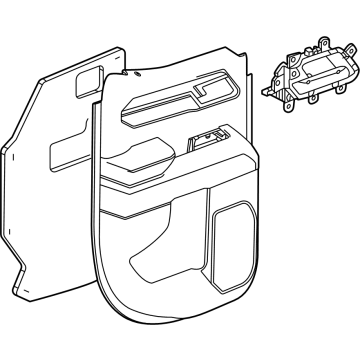 Chevy 85019520 Door Trim Panel