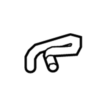 25881831 GM Water Inlet Hose Illustration 1 of 1