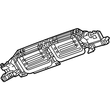 GM 86797105 Shutter Assembly-Front Bumper Lower 86797105 GM Shutter Assembly-Front Bumper Lower Illustration 1 of 1