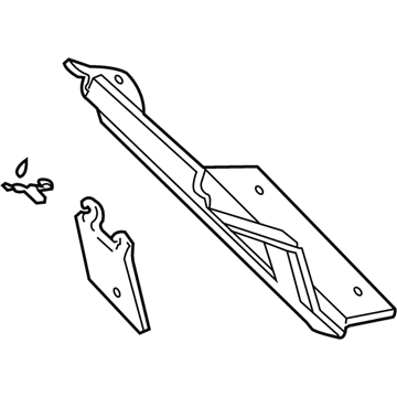 15155700 GM Underbody Shield Illustration 1 of 1