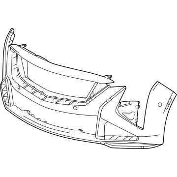 Cadillac 42917417 Bumper Cover