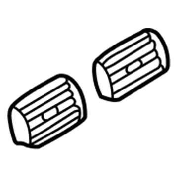 Chevy 91176677 Vent Louver