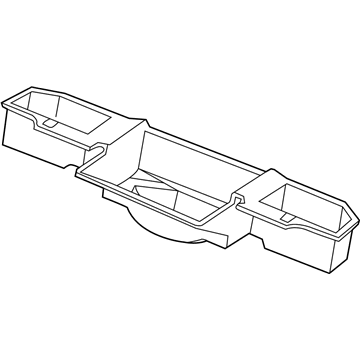 GM 10292412 Storage Tray, Rear 10292412 GM Storage Tray, Rear Illustration 1 of 1