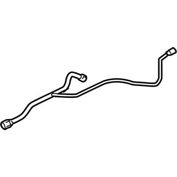 Hummer Fuel Filler Hose - 15087110
