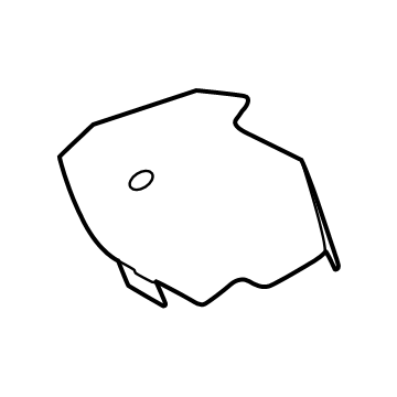 GM 84991106 Shield, Windshield Wiper Motor 84991106 GM Shield, Windshield Wiper Motor Illustration 1 of 1